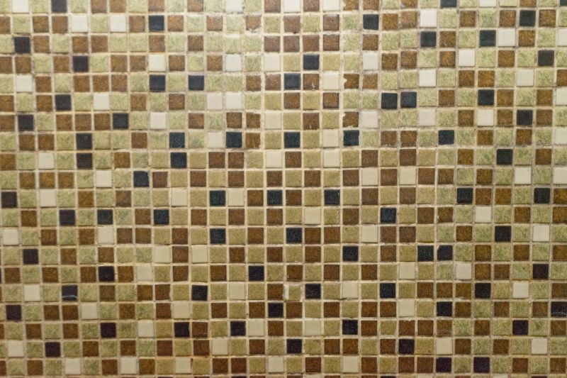 Mosaic Tile Floor Installation